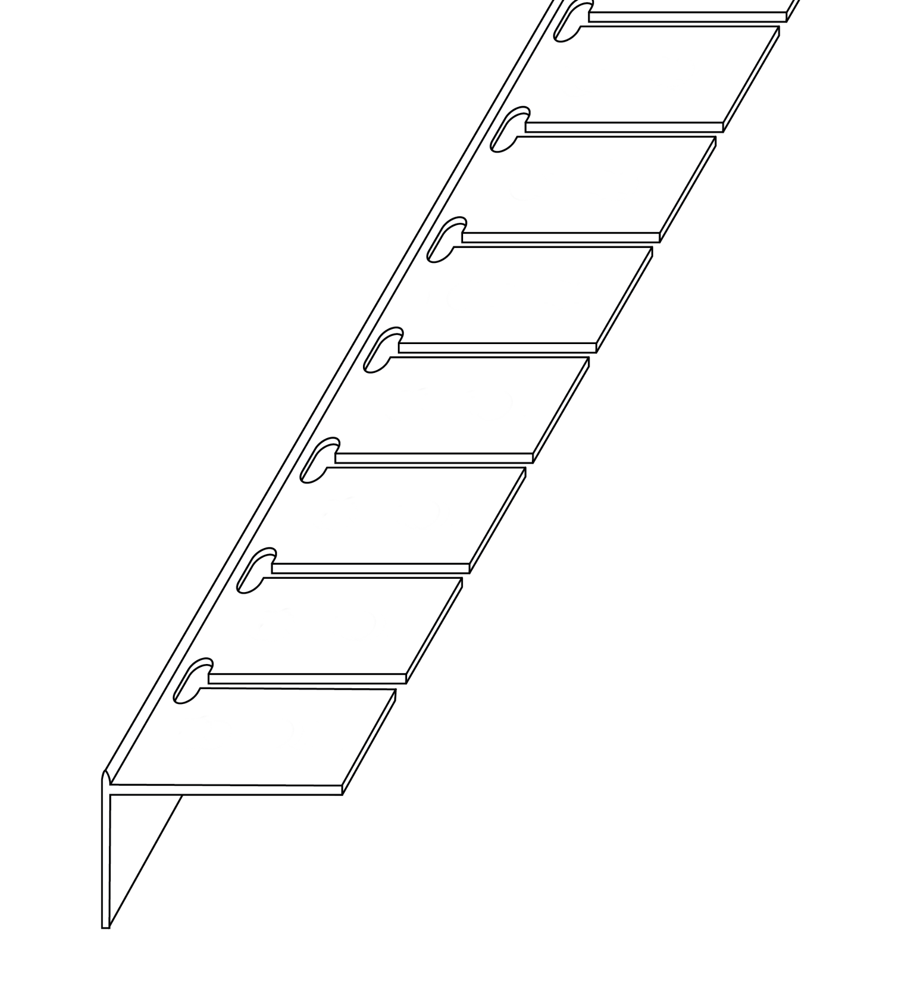 PVC Archway L Bead