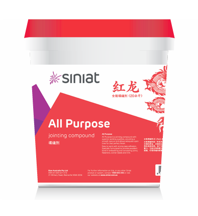 Siniat Ready Mix Red Dragon All Purpose Compound 20kg Bucket