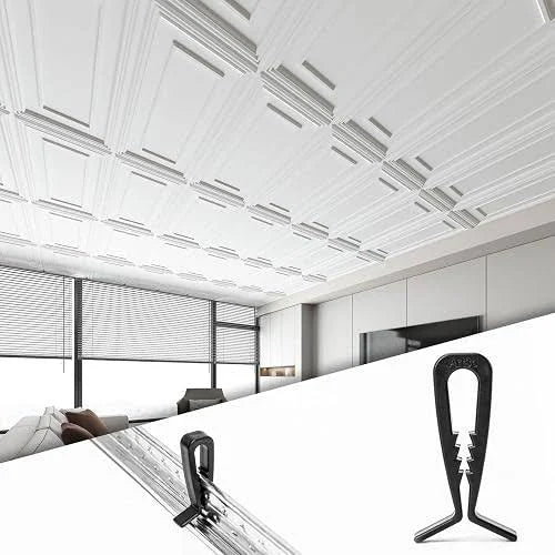 Tile hold-down clips